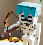 Конструктор Лего Майнкрафт Скелет 21594 | LEGO Minecraft The Skeleton | фигурка скелета | 502 детали | 10+