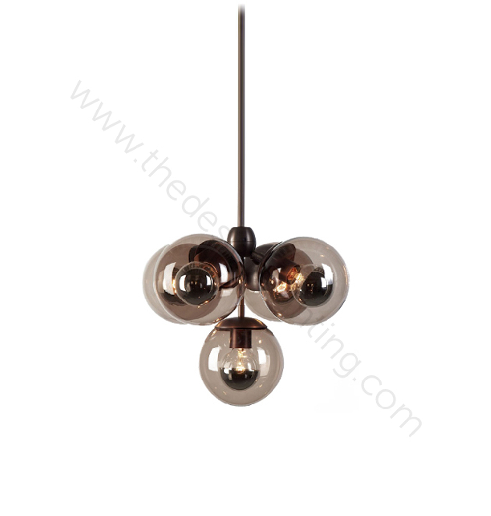 Ceiling design lamp   Modo by Roll & Hill (5 lampshades)