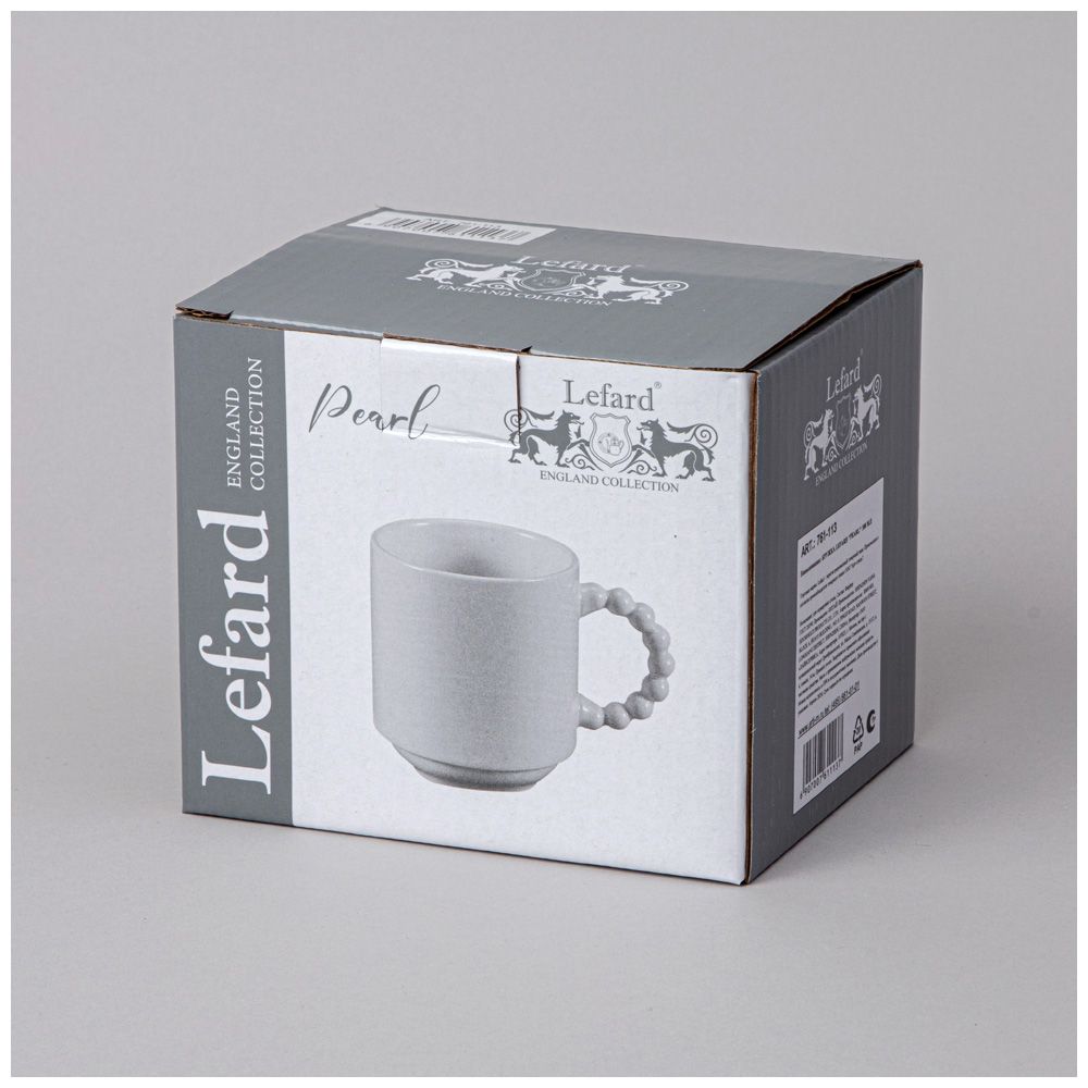 КРУЖКА LEFARD "PEARL" 8*11*9 СМ 300 МЛ (КОР=48ШТ.)