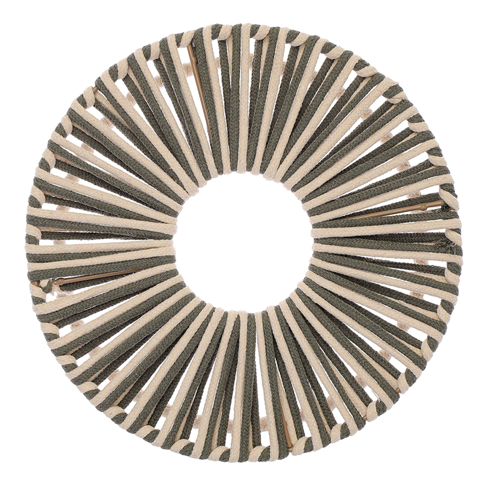 Корзина плетеная dholak grey из коллекции ethnic, размер l