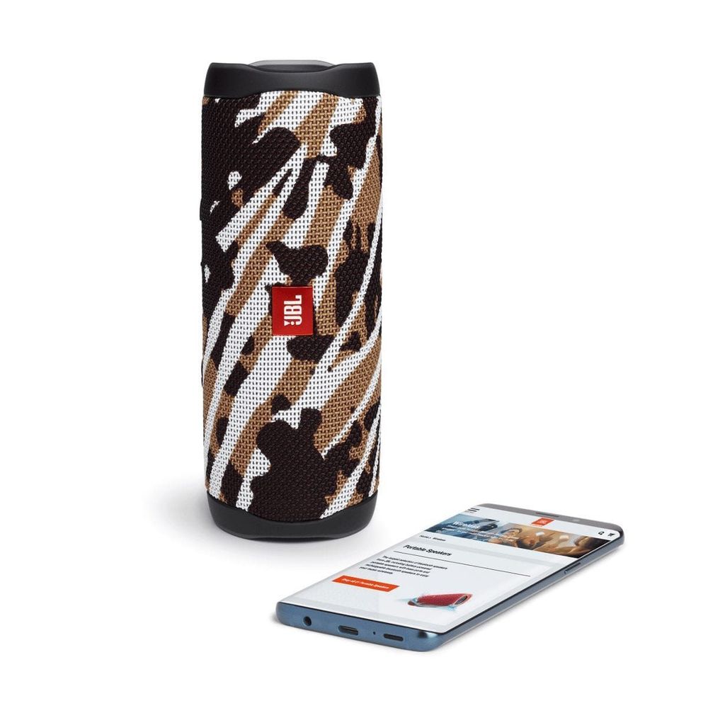 Портативная колонка JBL Flip 5 Arctic Camouflage - 9