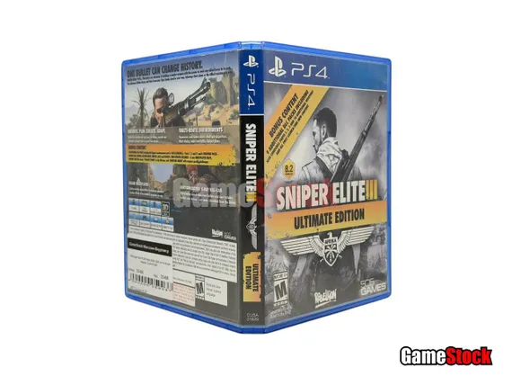 PS4 Sniper Elite III Ultimate Edition (Б/У, Английская версия, CUSA-01829)