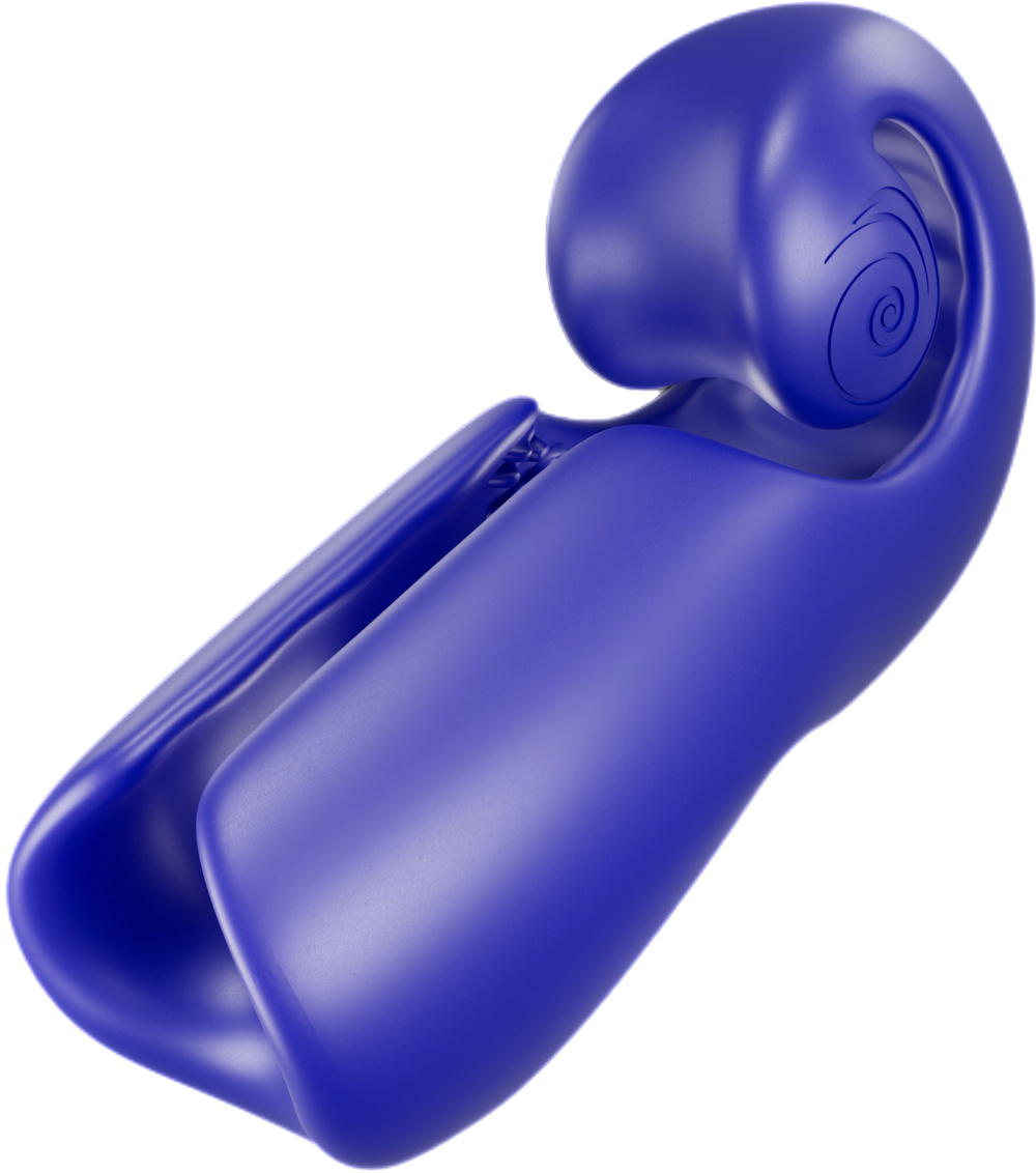 Инновационный SVibe EVO мастурбатор, синий