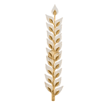 Corbett Ariadne Wall Sconce, 15 cm, Vintage Gold Leaf