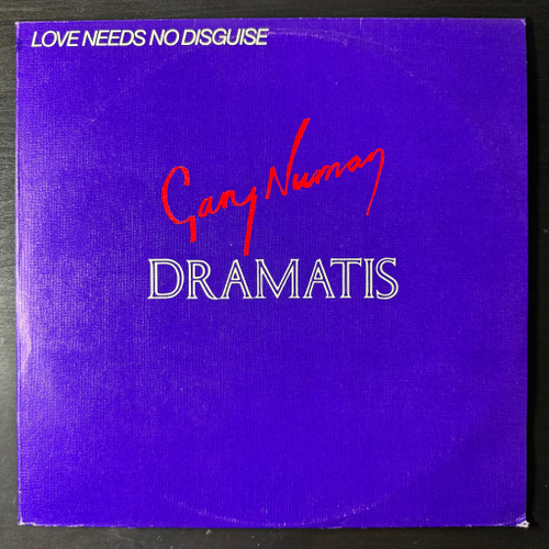 Gary Numan / Dramatis ‎– Love Needs No Disguise (Англия 1981г.) 12", 45 RPM
