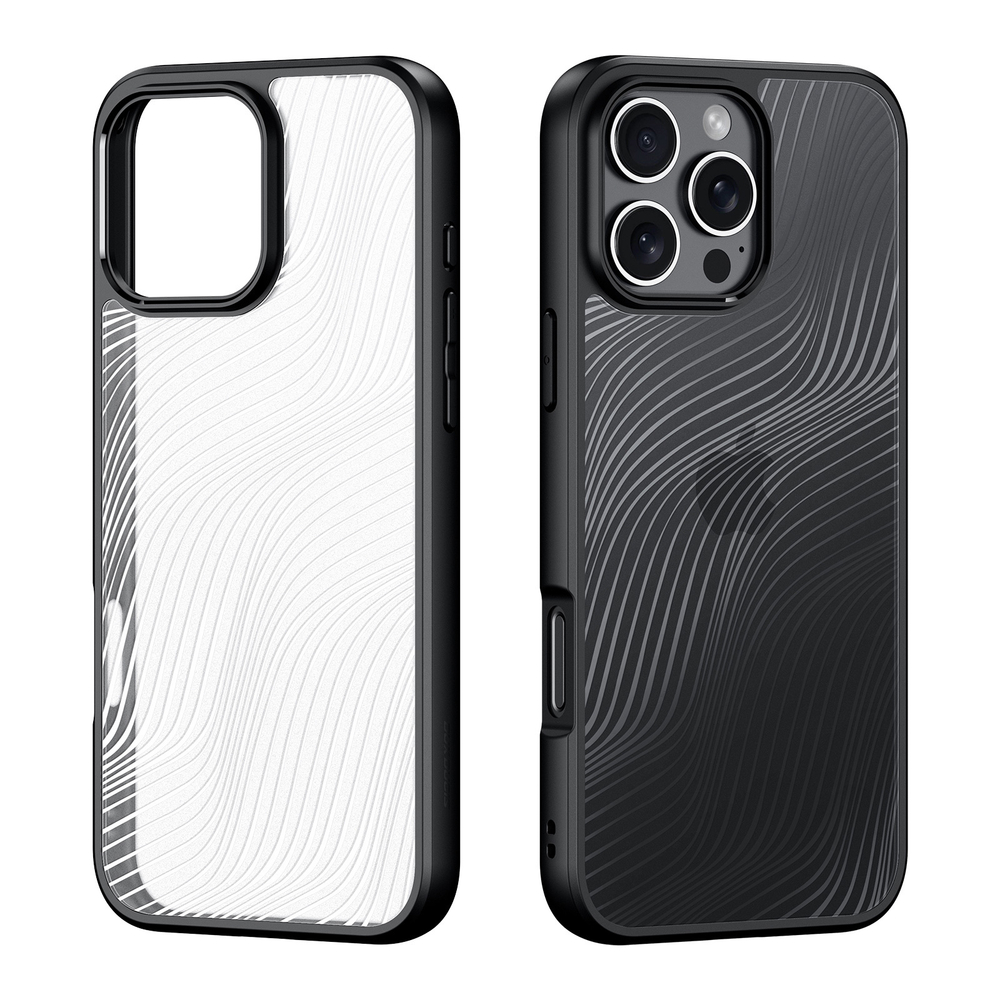 Тонкий чехол с мягкими рамками от Dux Ducis для смартфона iPhone 16 Pro Max, серия Aimo Series Case