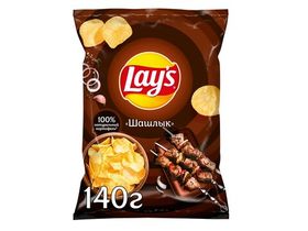 Чипсы Lays Шашлык, 140 г