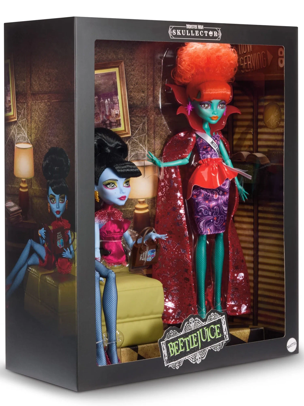 Куклы Monster high Beetlejuice Waiting Room Битлджус