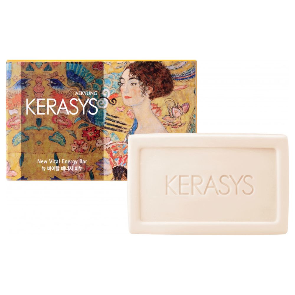 Мыло косметическое "Жизненная энергия" KeraSys Skin Care System Vital Energy Bar 100гр