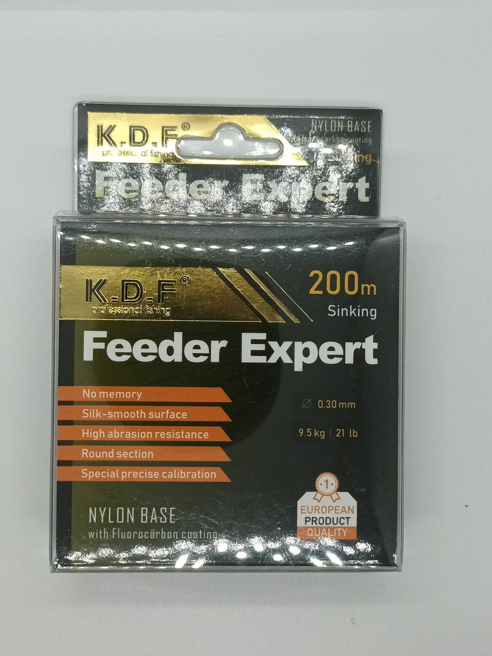 Feeder Expert леска монофильная с покрытием флюрокарбона 0.30мм 21lb