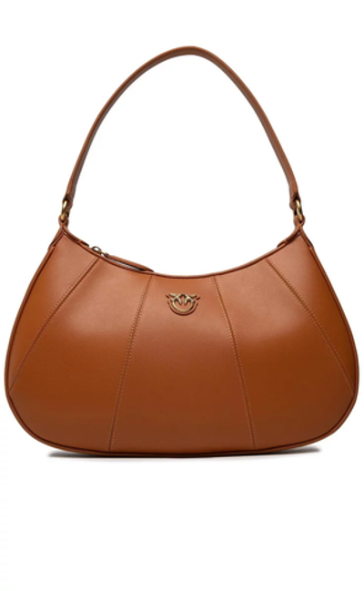 CLASSIC HALF MOON BAG SIMPLY – cognac