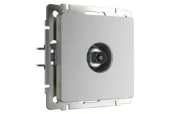 Розетка TV Werkel оконечная серебряная 25876
