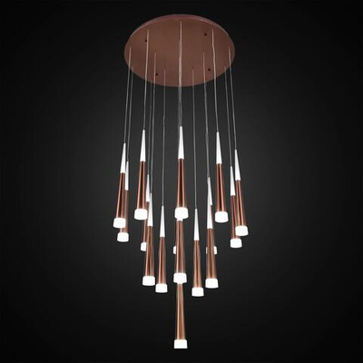 Citilux Вегас CL227163 LED Люстра каскадная Коричневая