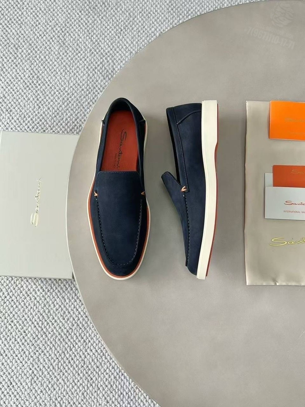 Лоферы Santoni
