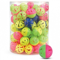Игрушка для кошек "Мяч-погремушка", d 40 мм, цена за 1 шт