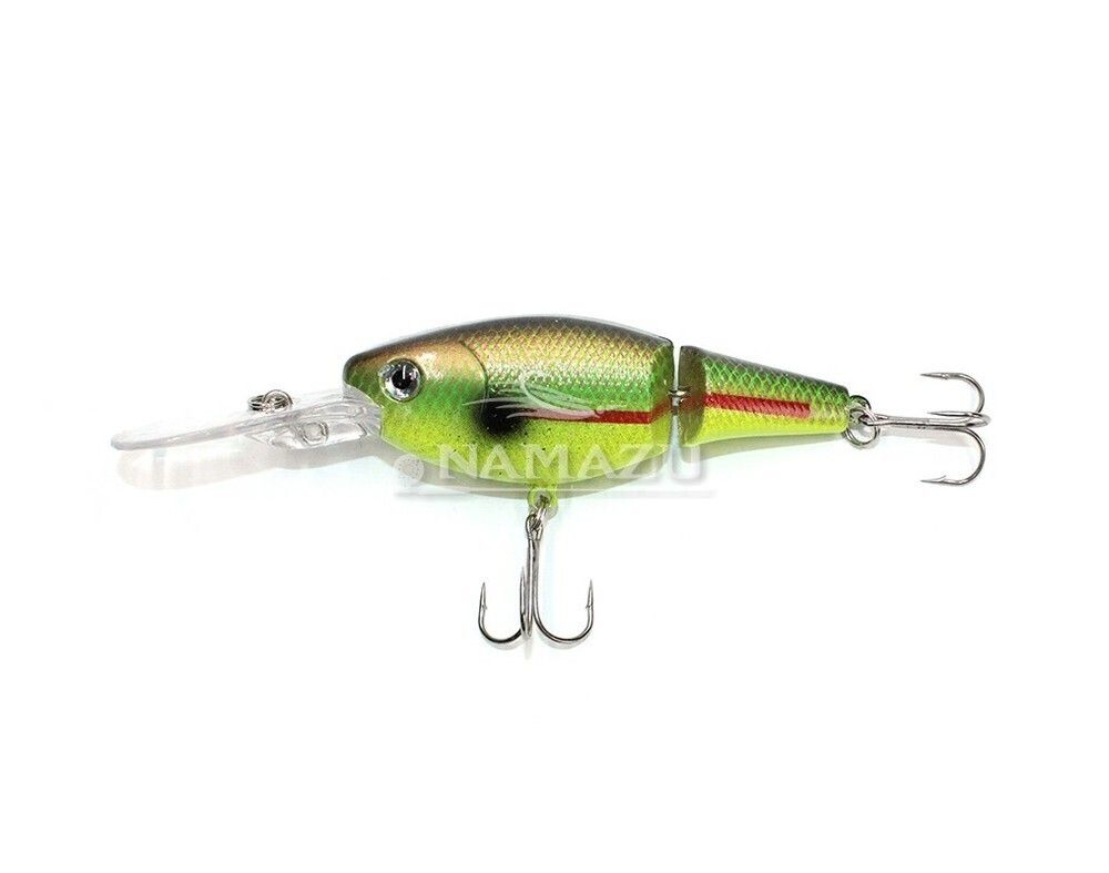 Воблер Namazu Jointed Zun Shad L-105мм 12,3г кренк составной, плавающий 0,5-2,5 м цвет 7