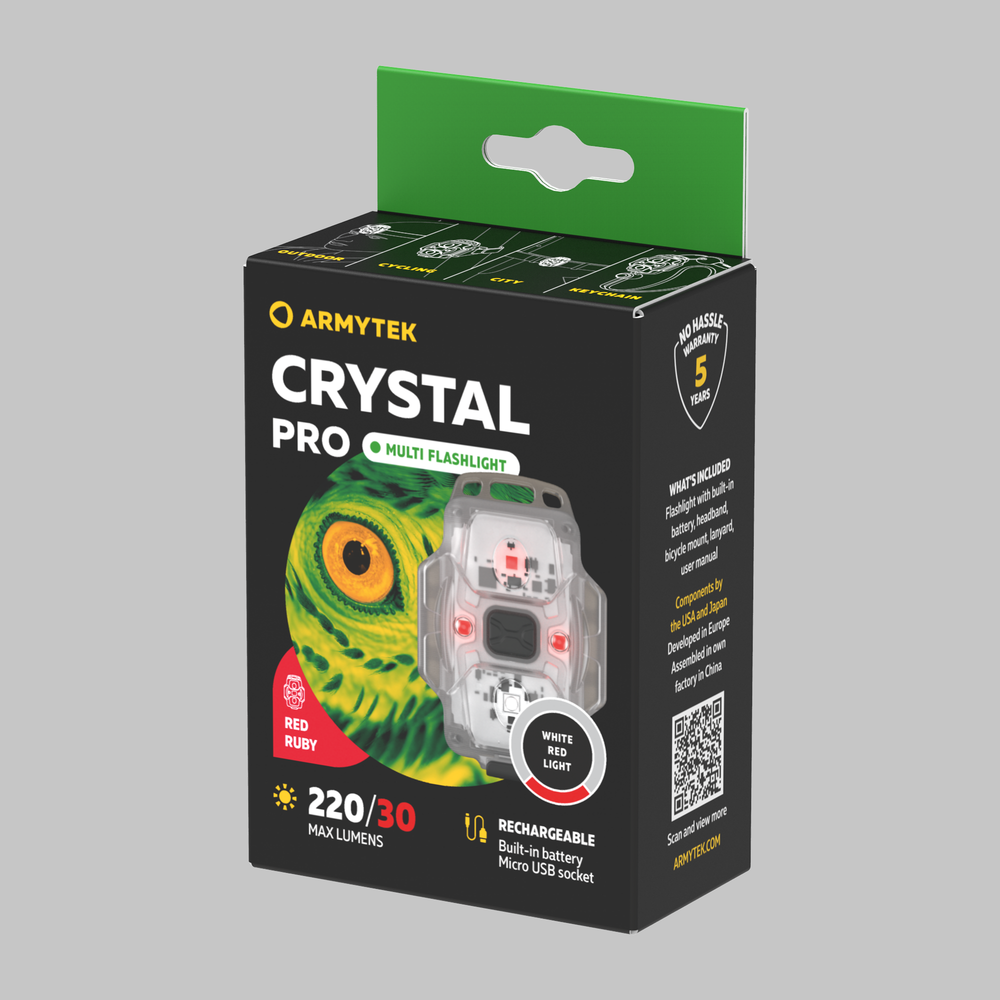Компактный мультифонарь Armytek Crystal Pro Blue