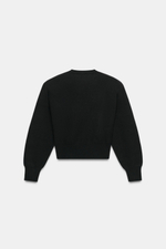 СВИТЕР С ПОДПЛЕЧНИКАМИ — ZARA