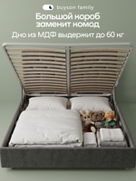Кровать БайСтронг (велюр)