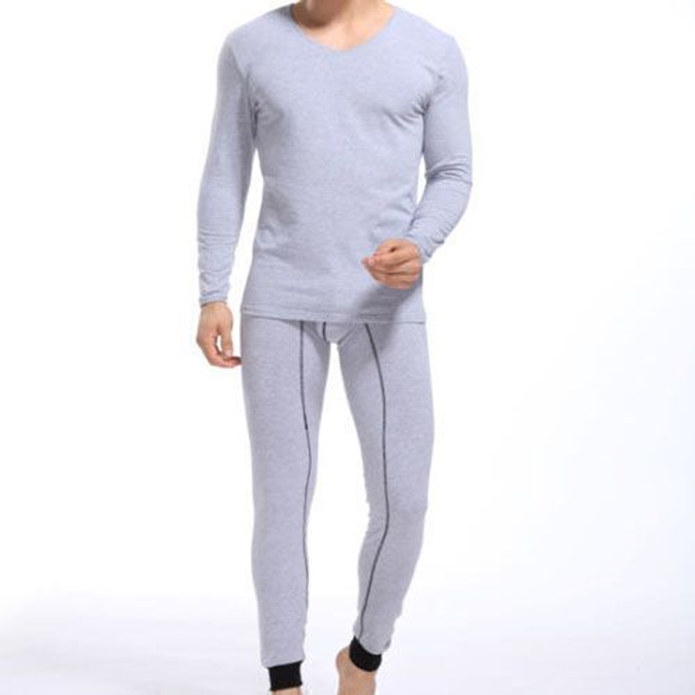 Мужской комплект нательного белья Cockcon Grey Set (Размер: M) (Цвет: серый)