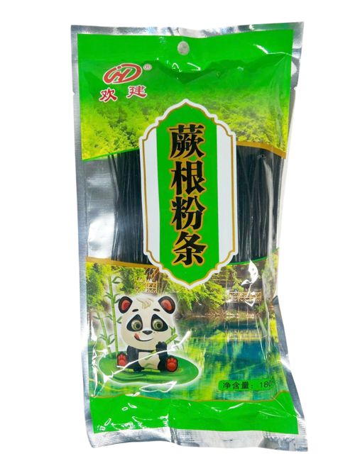 Лапша черная из папоротника Lvjinshan 180 г