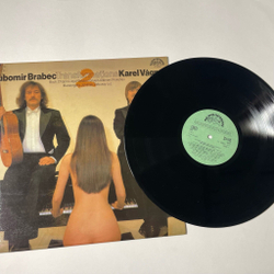 Винтажная виниловая пластинка LP Lubomir Brabec, Karel Vagner Transformations II (Чехословакия 1990)