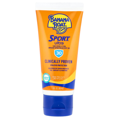 Banana Boat, Sport ™ Ultra, солнцезащитный лосьон, SPF 30, 88 мл (3 жидк. унц.)