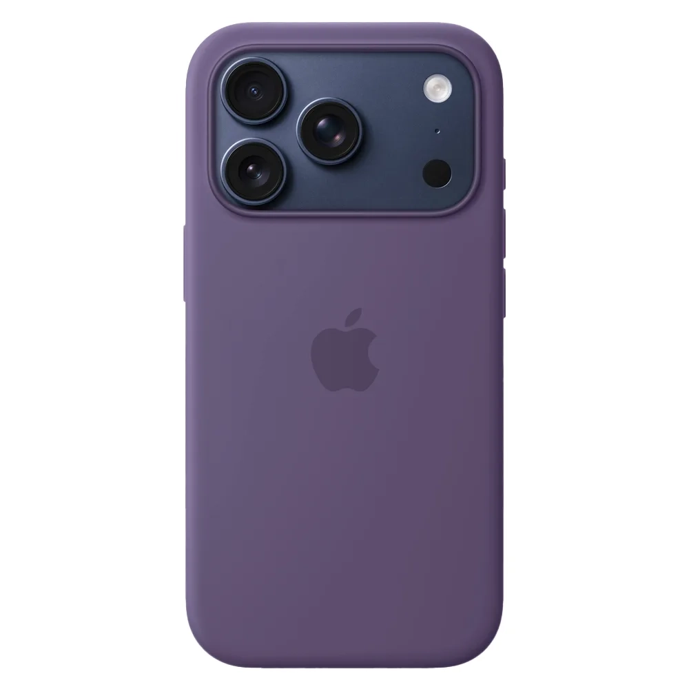 Силиконовый чехол Apple Silicone Case with MagSafe для iPhone 17 Pro, Purple Fog