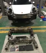 Спортивная выхлопная система с заслонками для Porsche 991.2 3.0T 2016-2017 Порше