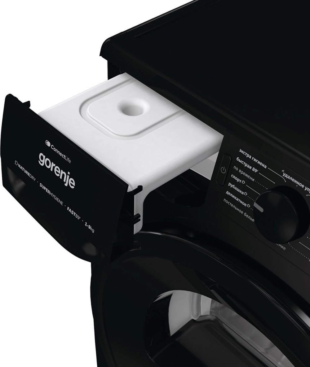 Сушильная машина с тепловым насосом Gorenje DPNE92GNLWIFI/BC