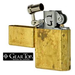 Бензиновая зажигалка Gear Top Wild Brass (GT1-08)