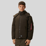 Парка Alpha Industries Hamilton Relaxed Fit Puffer Hickory (Коричневый)