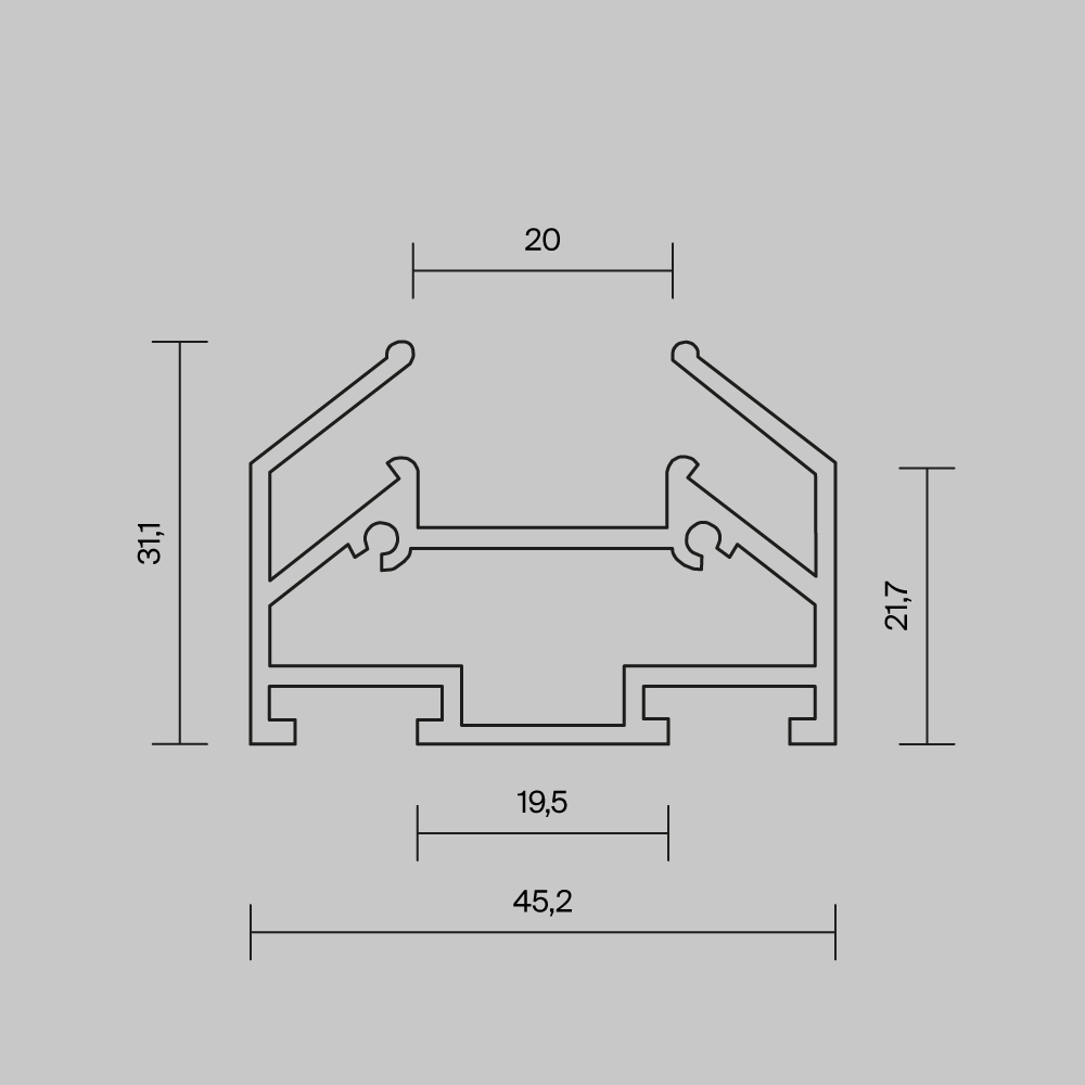 Профиль Technical TRA239MP-212S