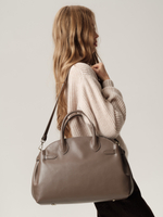 Кожаная сумка Amelie DBR 31463 тауп
