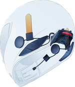 HelmLink Bluetooth Communicator / Черный