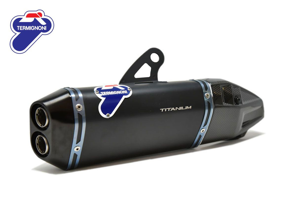 D19909440INA TERMIGNONI PAIR OF TITANIUM SILENCERS W/ LINK PIPES (SF V4)