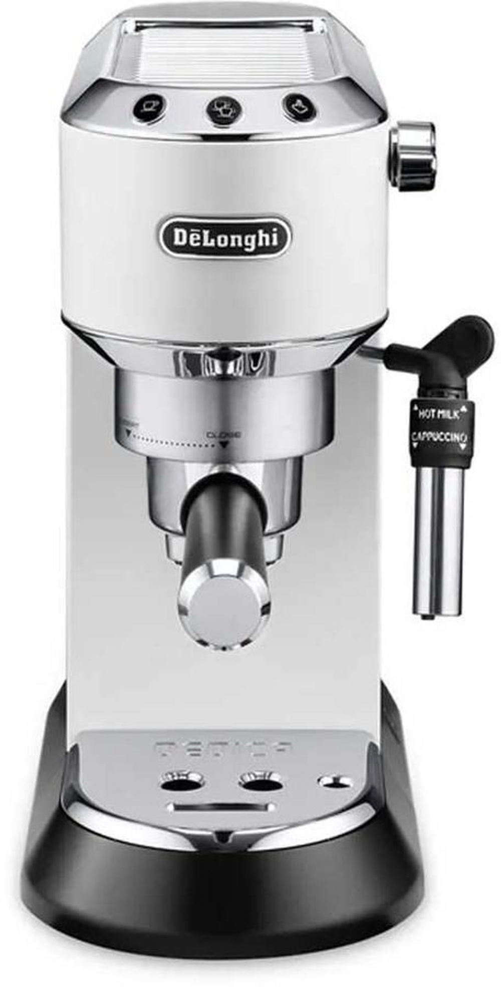 Кофеварка рожковая DeLonghi Dedica EC 685 белый