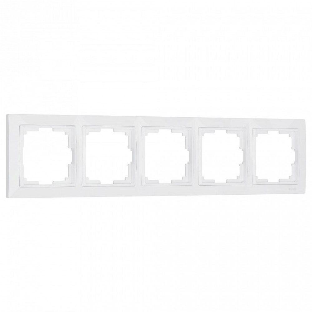 Рамка на 5 постов Werkel Snabb basic (белый) W0052001