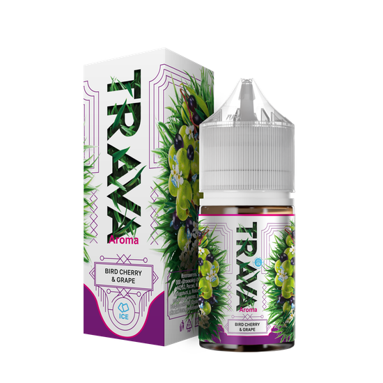 Ароматизатор Trava Bird Cherry Grape (Черемуха Виноград)