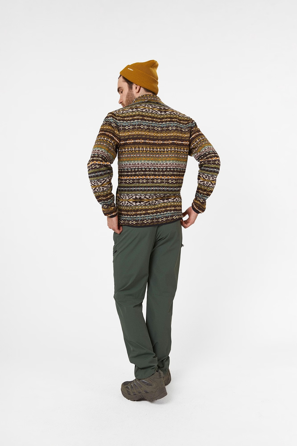 КОФТА МУЖСКАЯ ФЛИСОВАЯ STAYER ETNIC FLEECE