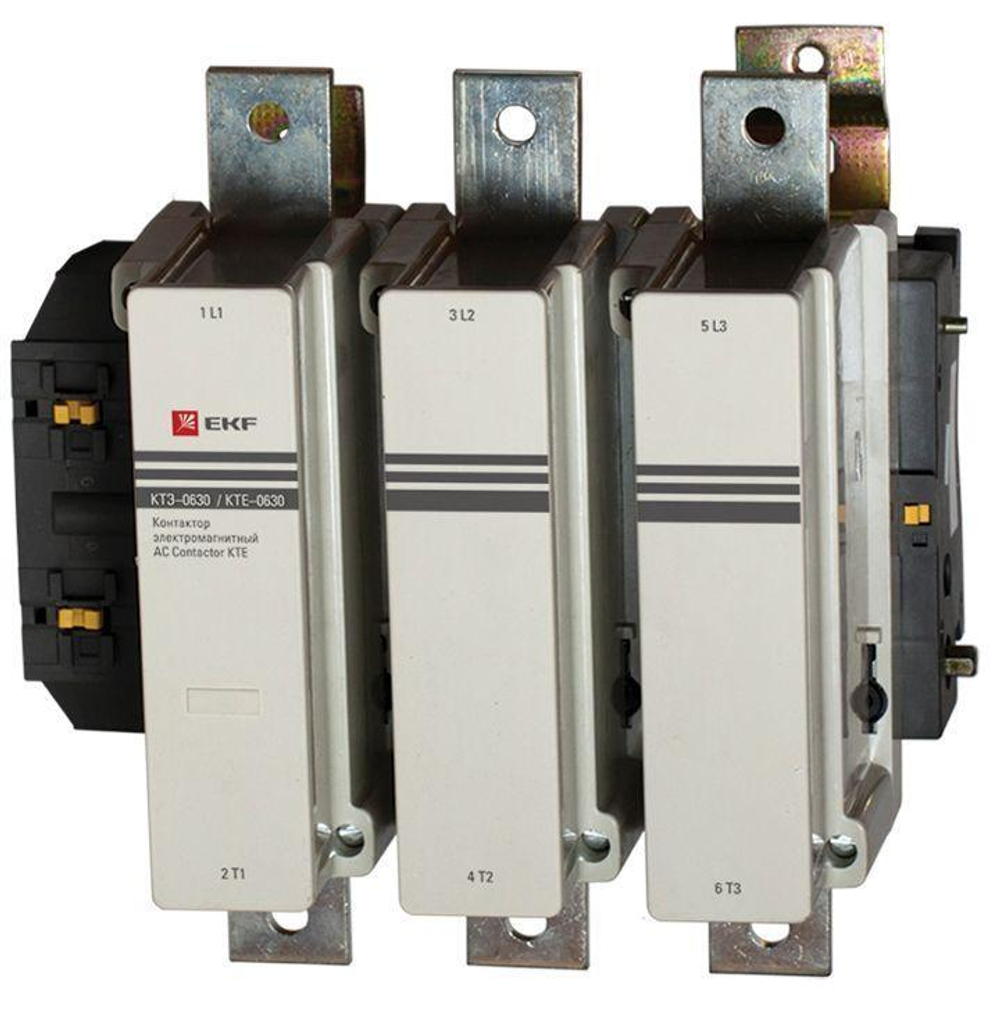 Контактор КТЭ 630А кат. 380В AC 1НО EKF ctr-b-630-380