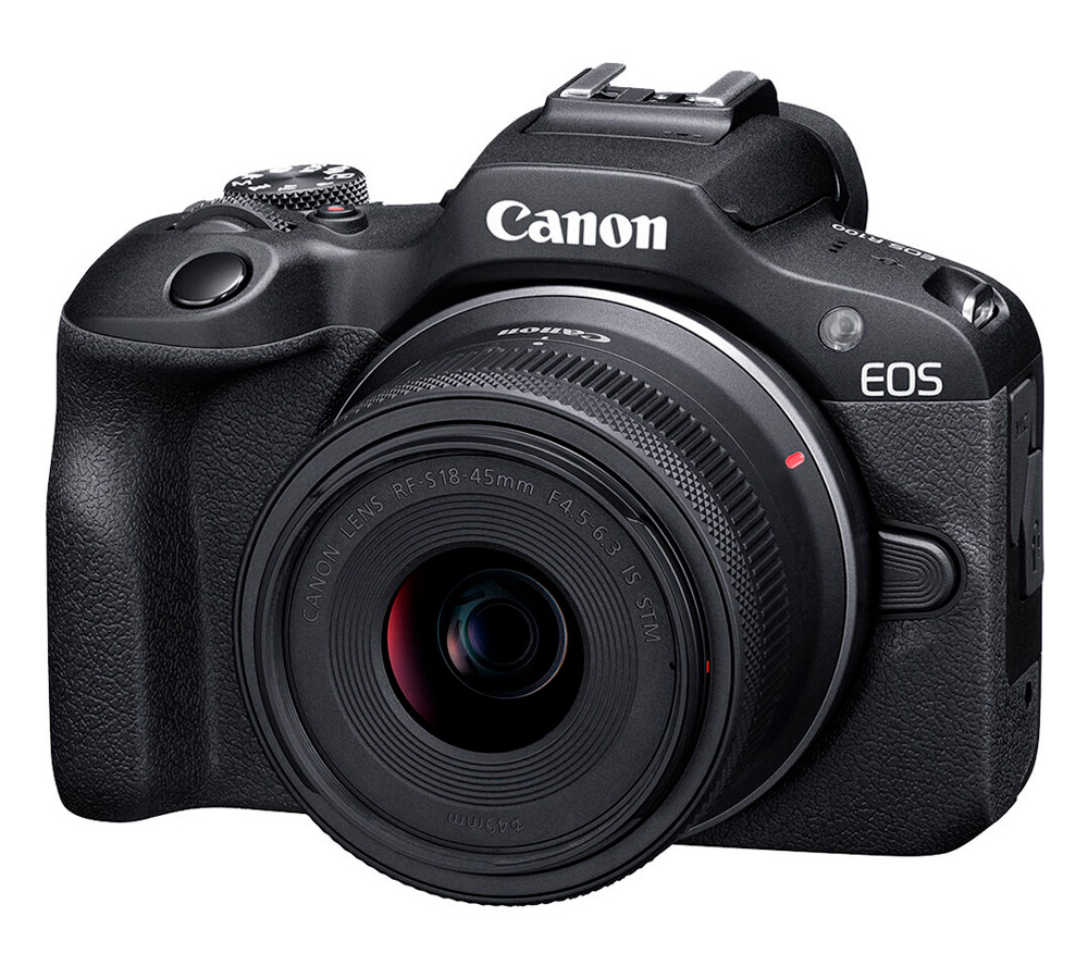 Беззеркальный фотоаппарат Canon EOS R100 Kit 18-45mm IS STM (уцененный)