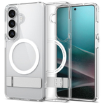 Чехол Spigen Ultra Hybrid S Mag MagSafe для Samsung Galaxy S26+ Plus с подставкой Clear White