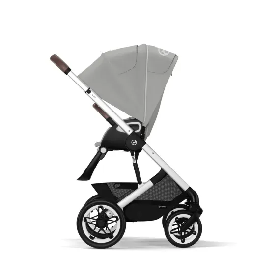 Детская коляска Cybex Talos S Lux 2 в 1 SLV Stone Grey