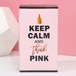 Подарочный набор Keep Calm And Think Pink: гель для душа и 4 бомбочки для ванны
