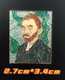 Металлический значок "Ван Гог"