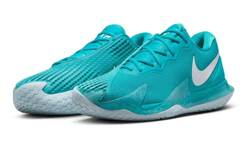 Мужские кроссовки теннисные Nike Zoom Vapor Cage 4 Rafa - Бирюзовый