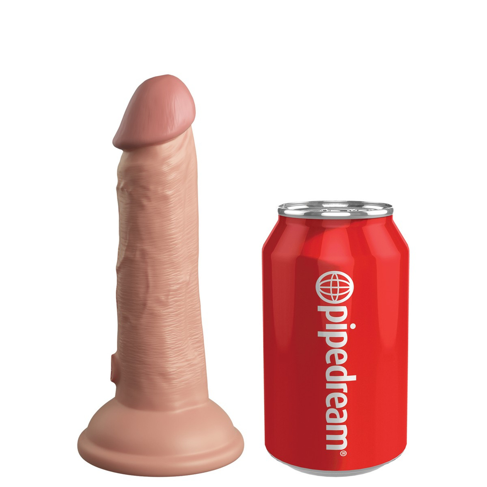 Pipedream King Cock Elite 6 - Реалистик с вибрацией L 17.8 см, ⌀ 3.7 см