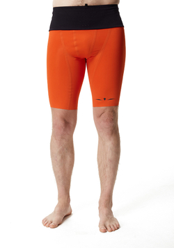 ТАЙТСЫ КОРОТКИЕ С ПОЯСОМ МУЖСКИЕ SFA SHORT TIGHT | TANGERINE