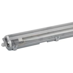 Светильник ЭРА SPP-103-0-002-120 IP65 под 2 светодиодные лампы T8 G13 LED 2x1200 транзитный 1,5 кВт в линию | Линейные IP65 под лампу T8 LED